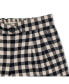 ფოტო #2 პროდუქტის Baby Girls Organic Cotton Pleated Flannel Dress Short