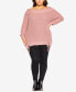 Фото #6 товара Plus Size Intertwine Sweater