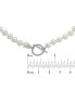 ფოტო #5 პროდუქტის Cultured Freshwater Pearl (7-8mm) 18" Collar Necklace