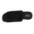 TOMS Laila Mule Platform Espadrille Womens Black Casual Sandals 10020762T-001