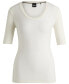 ფოტო #2 პროდუქტის Women's Scoop-Neck Top