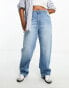 Фото #10 товара ASOS DESIGN Curve comfort stretch straight leg jean in blue