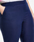 Фото #4 товара Plus Size 100% Linen Cropped Pants, Created for Macy's