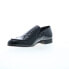 Фото #4 товара Bruno Magli Nunzio MB2NUNA2 Mens Black Leather Loafers & Slip Ons Casual Shoes 8