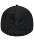 ფოტო #5 პროდუქტის Men's Miami Marlins Black-on-Black Neo 39THIRTY Flex Hat