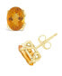 ფოტო #1 პროდუქტის Citrine (2-3/8 ct. t.w.) Stud Earrings in 14K Yellow Gold