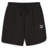 Фото #3 товара Puma Classics Waffle Drawstring Shorts Mens Black Casual Athletic Bottoms 624252