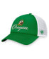 Women's Green, White Oregon Ducks Charm Trucker Adjustable Hat