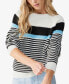 ფოტო #3 პროდუქტის Women's Summit Striped Sweater