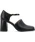 Women's Bobby Block Heel Square Toe Pumps