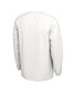 Фото #2 товара Men's and Women's White Ohio State Buckeyes 2024 On-Court Bench Energy Long Sleeve T-shirt