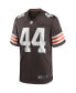 Фото #3 товара Men's Leroy Kelly Brown Cleveland Browns Game Retired Player Jersey