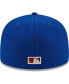 Фото #5 товара Men's Royal New York Mets Meteor 59FIFTY Fitted Hat