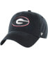 ფოტო #1 პროდუქტის Men's Black Georgia Bulldogs Franchise Fitted Hat