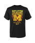ფოტო #1 პროდუქტის Big Boys Black Distressed Michigan Wolverines The Legend T-shirt