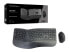 Фото #2 товара Conceptronic ORAZIO ERGO Wireless Ergonomic Keyboard & Mouse Kit - Spanish layout - Full-size (100%) - RF Wireless - QWERTY - Black - Mouse included