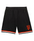 Фото #4 товара Toddler Boys and Girls Black San Francisco Giants Field Ball T-shirt and Shorts Set