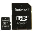 Фото #1 товара Карта памяти микро-SD с адаптером INTENSO 3423492 256 GB Чёрный