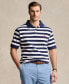 Фото #1 товара Men's Big & Tall Striped Polo Shirt
