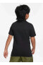 Çocuk Siyah Bisiklet Yaka T-Shirt FD2664-010 U NSW TEE CREATE PACK 1
