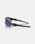 Фото #3 товара Oakley radar® ev path® shield polarised sunglasses in black with green mirrored lens in matte black