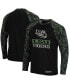 Men's Black, Camo LSU Tigers OHT Military-Inspired Appreciation Big and Tall Raglan Long Sleeve T-shirt