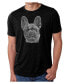 Фото #3 товара Men's Premium Word Art French Bulldog T-shirt