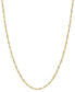 Фото #1 товара Macy's 24" Singapore Chain Necklace (1-1/2mm) in 14k Gold