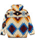 Фото #2 товара Men's Aztec Skull Anorak Jacket