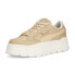 Puma Mayze Stack Soft Platform Womens Beige Sneakers Casual Shoes 39108302