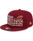 Фото #1 товара Men's Wine Cleveland Cavaliers Gameday 59FIFTY Snapback Hat
