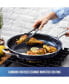 Фото #4 товара Family Feast Diamond-Infused Ceramic Nonstick 14" Frying Pan with Helper Handle