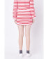 Фото #3 товара Women's Knit Striped Mini Skirt