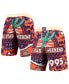 Фото #2 товара Men's Orange, Purple Hardwood Classics 1995 All-Star Weekend Jumbotron 2.0 Mesh Shorts