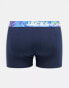 Фото #3 товара Jack & Jones 3 pack trunks in bright & floral waistbands