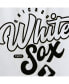 Фото #5 товара Women's White Chicago White Sox Open Back Twist-Tie Tank Top