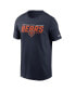 Men's Navy Chicago Bears Muscle T-shirt