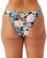 Juniors' Macaw Tropical Side-Cutout Bottoms