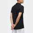 Фото #5 товара adidas 训练运动休闲短袖Polo衫 男款 黑色 / Поло Adidas Trendy_Clothing FL0330