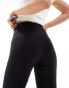 Фото #10 товара Monki cropped cupro capri pants in black