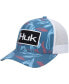 Фото #2 товара Men's Blue Ocean Palm Trucker Logo Snapback Hat