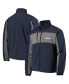 ფოტო #2 პროდუქტის Men's Navy Chicago Bears Circle Zephyr Softshell Full-Zip Jacket