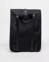 Фото #2 товара Rains 13330 unisex waterproof mini roll top backpack in black