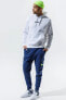 Фото #4 товара Толстовка Nike Air Sportswear Clup Синяя Стандартный крой для мужчин