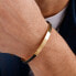 Fashion Gold Plated Solid Bracelet With You BWY35B