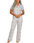 Cosabella 2Pc Bella Top & Pant Pajama Set Women's Grey Xs