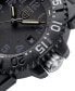 ფოტო #3 პროდუქტის Men's Swiss Navy Seal Colormark Foundation Exclusive Black Rubber Strap Watch 44mm