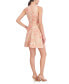 ფოტო #2 პროდუქტის Petite Printed Jacquard Fit & Flare Dress