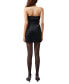 Фото #2 товара Women's Structured Satin Strapless Dress