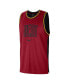 Фото #3 товара Футболка мужская Nike Miami Heat Красно-черная Версус Форс Сплит ДНК Performance Mesh